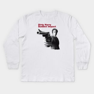 Mod.4 Dirty Harry Magnum Force Kids Long Sleeve T-Shirt